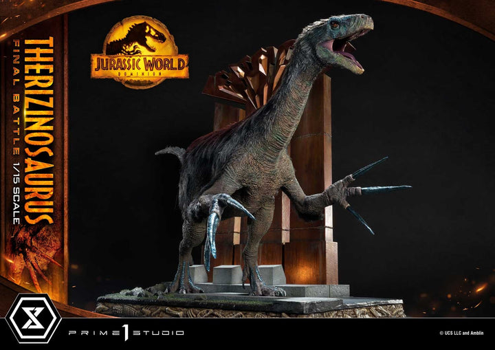 [Pre-Order] PRIME1 STUDIO - LMCJW3-02: LEGACY MUSEUM COLLECTION JURASSIC WORLD: DOMINION (FILM) THERIZINOSAURUS 1/15 SCALE