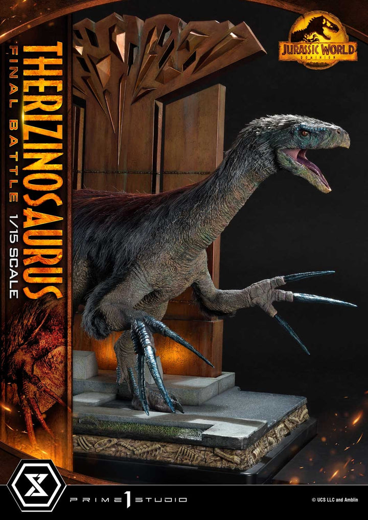 [Pre-Order] PRIME1 STUDIO - LMCJW3-02: LEGACY MUSEUM COLLECTION JURASSIC WORLD: DOMINION (FILM) THERIZINOSAURUS 1/15 SCALE