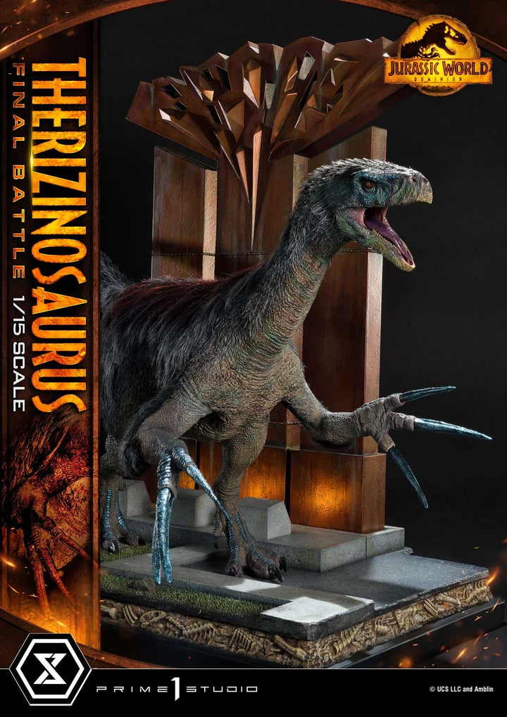 [Pre-Order] PRIME1 STUDIO - LMCJW3-02: LEGACY MUSEUM COLLECTION JURASSIC WORLD: DOMINION (FILM) THERIZINOSAURUS 1/15 SCALE