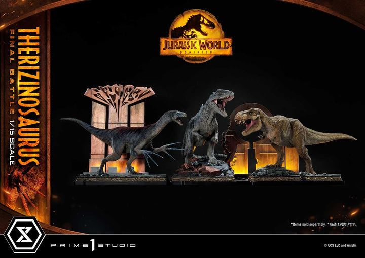 [Pre-Order] PRIME1 STUDIO - LMCJW3-02: LEGACY MUSEUM COLLECTION JURASSIC WORLD: DOMINION (FILM) THERIZINOSAURUS 1/15 SCALE