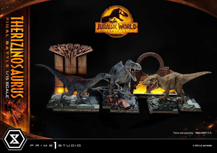 [Pre-Order] PRIME1 STUDIO - LMCJW3-02: LEGACY MUSEUM COLLECTION JURASSIC WORLD: DOMINION (FILM) THERIZINOSAURUS 1/15 SCALE