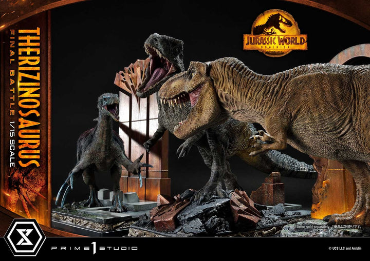 [Pre-Order] PRIME1 STUDIO - LMCJW3-02: LEGACY MUSEUM COLLECTION JURASSIC WORLD: DOMINION (FILM) THERIZINOSAURUS 1/15 SCALE