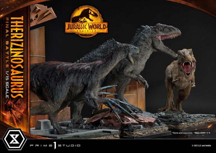 [Pre-Order] PRIME1 STUDIO - LMCJW3-02: LEGACY MUSEUM COLLECTION JURASSIC WORLD: DOMINION (FILM) THERIZINOSAURUS 1/15 SCALE