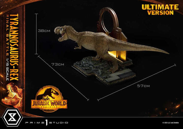 [Pre-Order] PRIME1 STUDIO - LMCJW3-03UT: JURASSIC WORLD DOMINION (FILM): TYRANNOSAURUS-REX 1/15 SCALE ULTIMATE VERSION