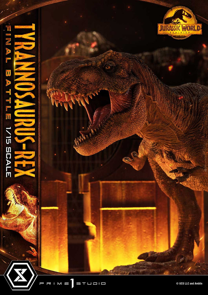 [Pre-Order] PRIME1 STUDIO - LMCJW3-03UT: JURASSIC WORLD DOMINION (FILM): TYRANNOSAURUS-REX 1/15 SCALE ULTIMATE VERSION