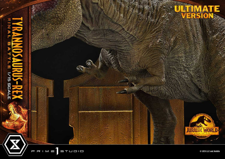 [Pre-Order] PRIME1 STUDIO - LMCJW3-03UT: JURASSIC WORLD DOMINION (FILM): TYRANNOSAURUS-REX 1/15 SCALE ULTIMATE VERSION