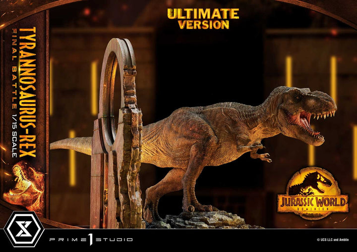 [Pre-Order] PRIME1 STUDIO - LMCJW3-03UT: JURASSIC WORLD DOMINION (FILM): TYRANNOSAURUS-REX 1/15 SCALE ULTIMATE VERSION