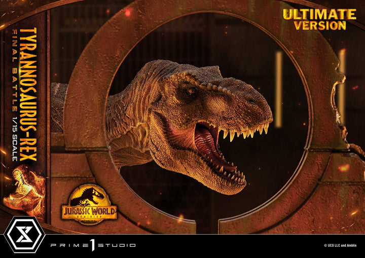 [Pre-Order] PRIME1 STUDIO - LMCJW3-03UT: JURASSIC WORLD DOMINION (FILM): TYRANNOSAURUS-REX 1/15 SCALE ULTIMATE VERSION