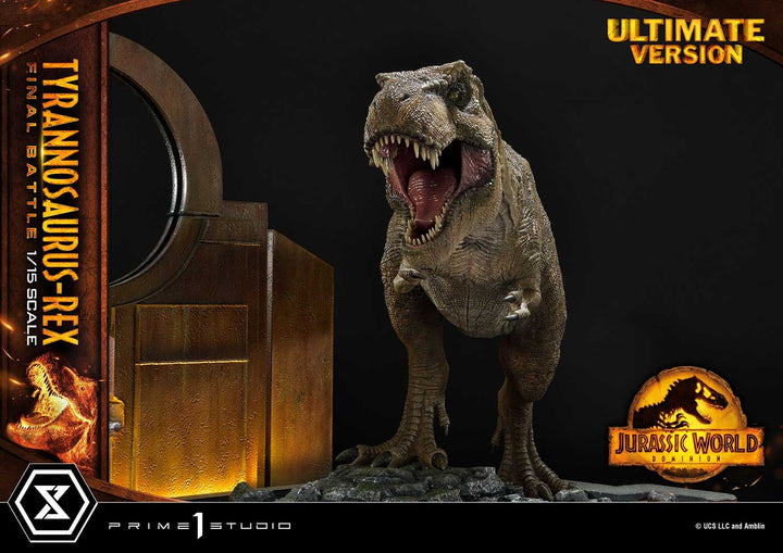 [Pre-Order] PRIME1 STUDIO - LMCJW3-03UT: JURASSIC WORLD DOMINION (FILM): TYRANNOSAURUS-REX 1/15 SCALE ULTIMATE VERSION