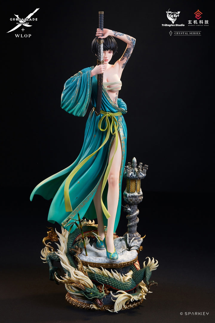 Trieagles Studio - Ghostbkade - Jade (Azure Green)