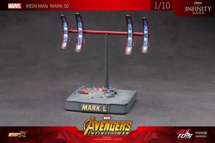 ZhongDong Toys - Iron Man MK IV with Suit-Up Gantry 1/10 Action Figure Set