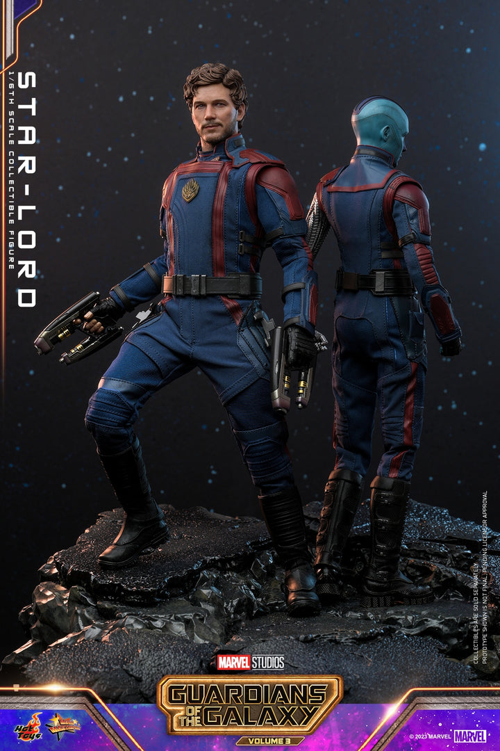 [Pre-Order] Hot Toys - MMS708 - Guardians of the Galaxy Vol 3 - 1/6th scale Rocket and Cosmo Collectible Set