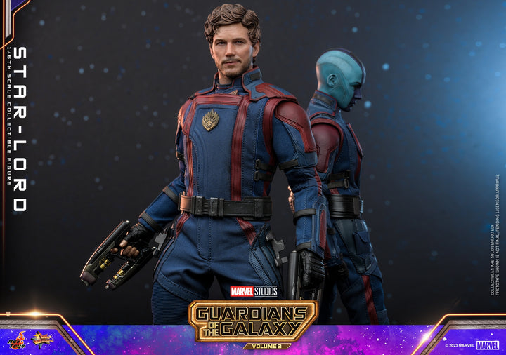 [Pre-Order] Hot Toys - MMS708 - Guardians of the Galaxy Vol 3 - 1/6th scale Rocket and Cosmo Collectible Set