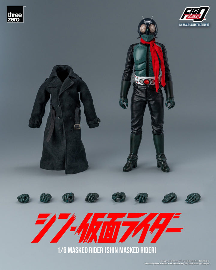 [Pre Order] ThreeZero - SHIN MASKED RIDER - FigZero 1/6 Masked Rider (SHIN MASKED RIDER)