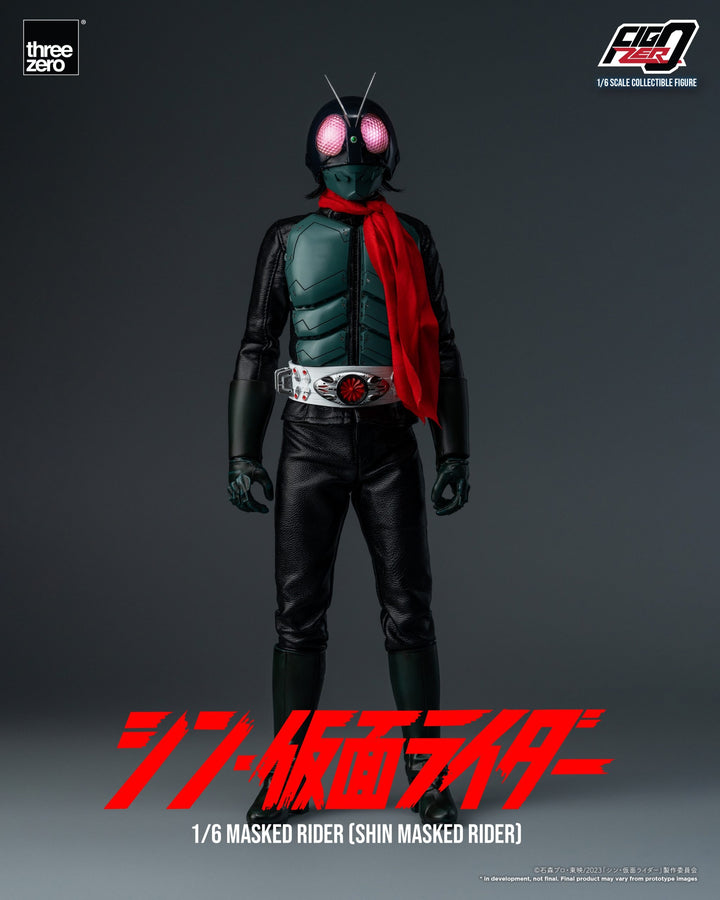 [Pre Order] ThreeZero - SHIN MASKED RIDER - FigZero 1/6 Masked Rider (SHIN MASKED RIDER)