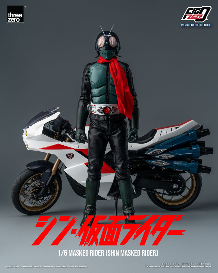 [Pre Order] ThreeZero - SHIN MASKED RIDER - FigZero 1/6 Masked Rider (SHIN MASKED RIDER)