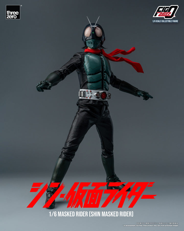 [Pre Order] ThreeZero - SHIN MASKED RIDER - FigZero 1/6 Masked Rider (SHIN MASKED RIDER)