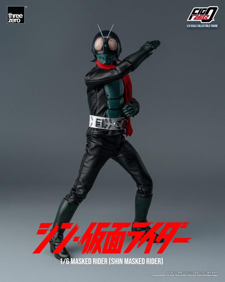 [Pre Order] ThreeZero - SHIN MASKED RIDER - FigZero 1/6 Masked Rider (SHIN MASKED RIDER)