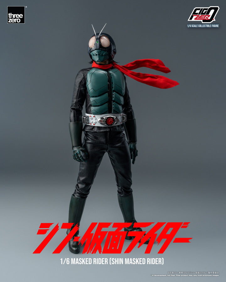 [Pre Order] ThreeZero - SHIN MASKED RIDER - FigZero 1/6 Masked Rider (SHIN MASKED RIDER)