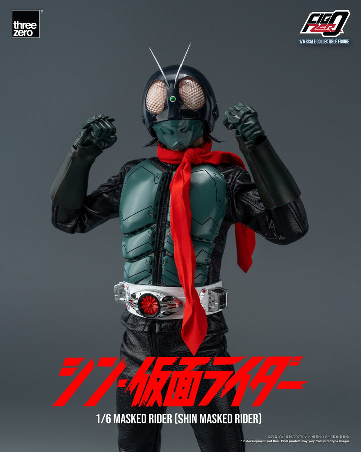 [Pre Order] ThreeZero - SHIN MASKED RIDER - FigZero 1/6 Masked Rider (SHIN MASKED RIDER)