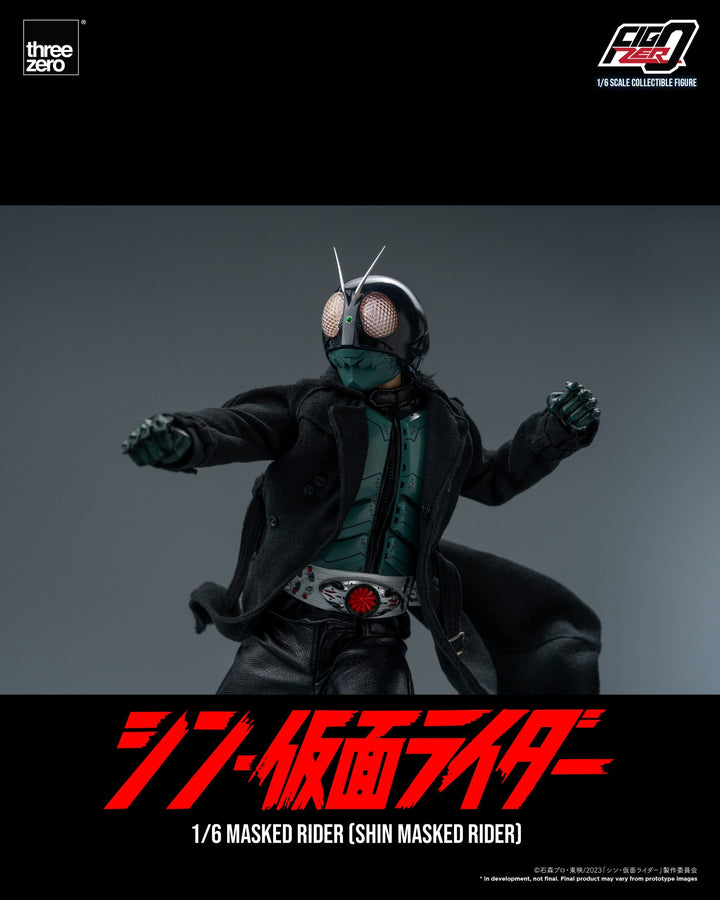 [Pre Order] ThreeZero - SHIN MASKED RIDER - FigZero 1/6 Masked Rider (SHIN MASKED RIDER)