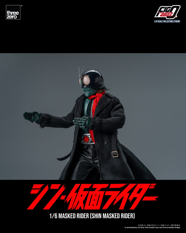 [Pre Order] ThreeZero - SHIN MASKED RIDER - FigZero 1/6 Masked Rider (SHIN MASKED RIDER)