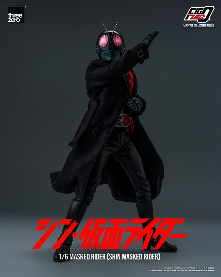 [Pre Order] ThreeZero - SHIN MASKED RIDER - FigZero 1/6 Masked Rider (SHIN MASKED RIDER)