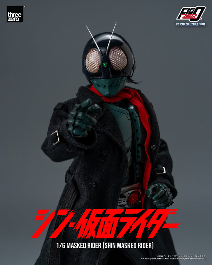 [Pre Order] ThreeZero - SHIN MASKED RIDER - FigZero 1/6 Masked Rider (SHIN MASKED RIDER)