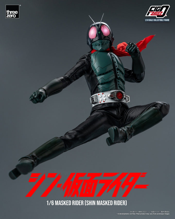 [Pre Order] ThreeZero - SHIN MASKED RIDER - FigZero 1/6 Masked Rider (SHIN MASKED RIDER)