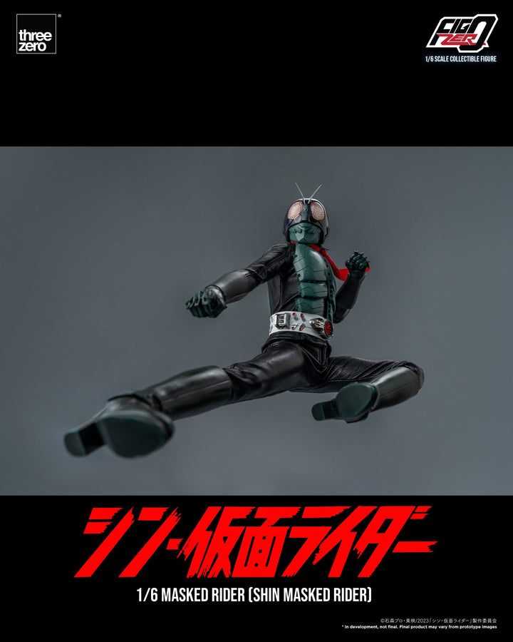 [Pre Order] ThreeZero - SHIN MASKED RIDER - FigZero 1/6 Masked Rider (SHIN MASKED RIDER)