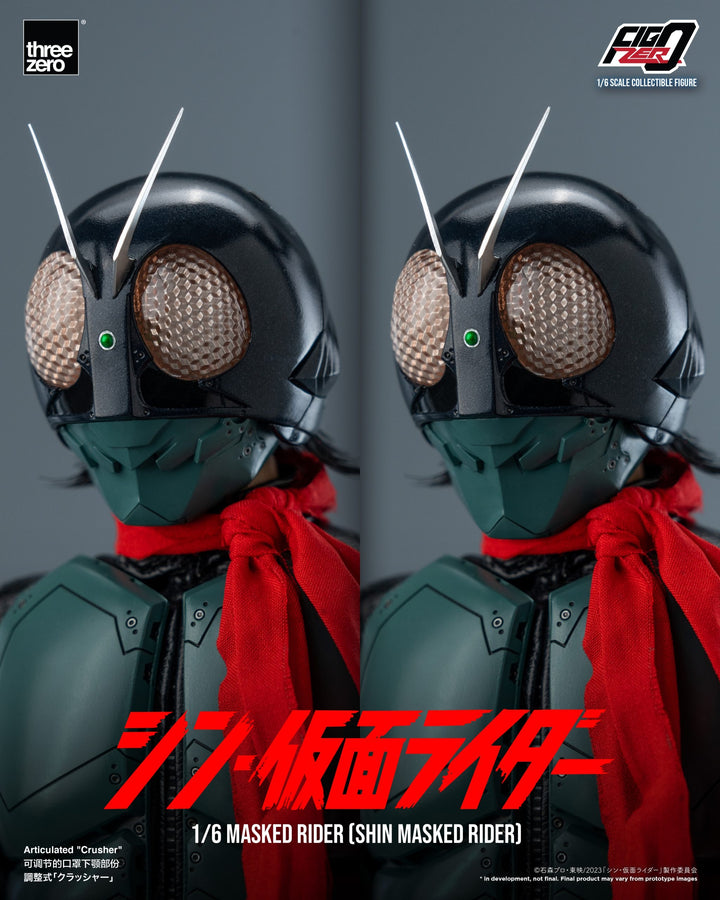 [Pre Order] ThreeZero - SHIN MASKED RIDER - FigZero 1/6 Masked Rider (SHIN MASKED RIDER)