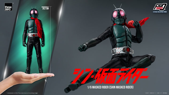 [Pre Order] ThreeZero - SHIN MASKED RIDER - FigZero 1/6 Masked Rider (SHIN MASKED RIDER)