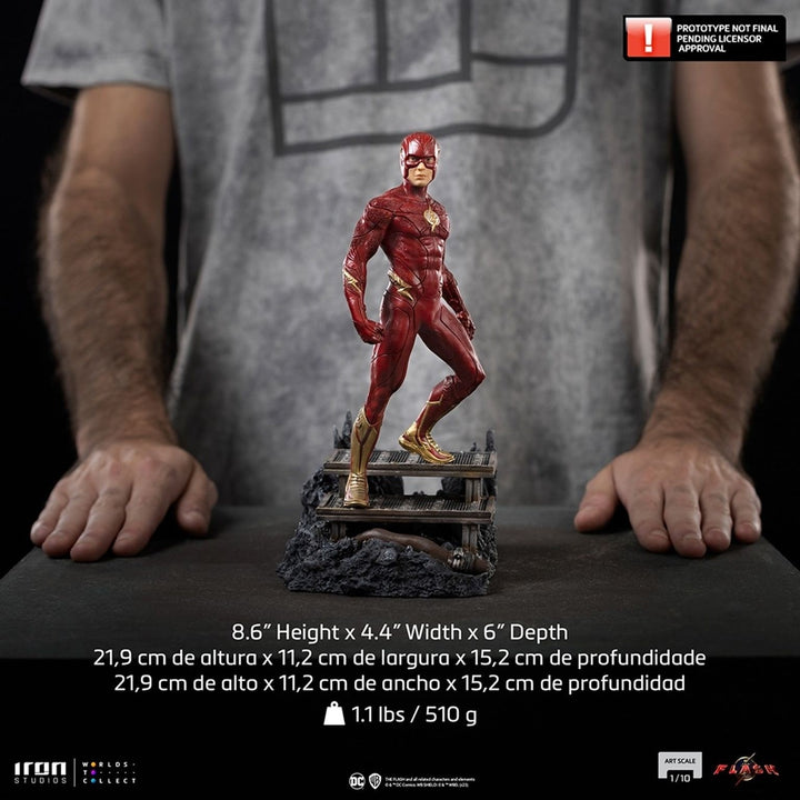 [Pre-Order] Iron Studios - Statue Flash Alternate Version - The Flash Movie - Art Scale 1/10