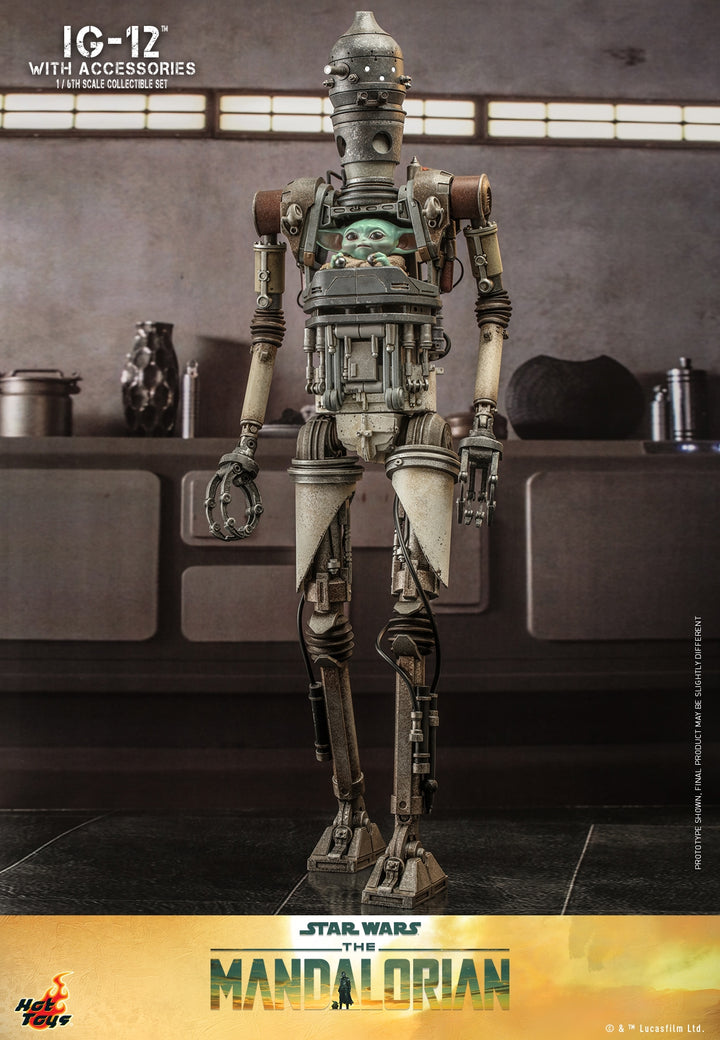 [Pre-Order] Hot Toys - TMS104 - Star Wars: The Mandalorian - 1/6th scale IG-12TM Collectible Figure