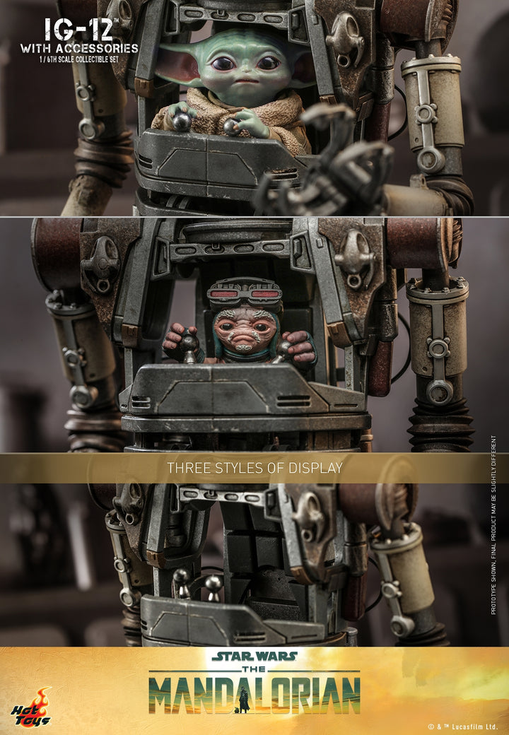 [Pre-Order] Hot Toys - TMS104 - Star Wars: The Mandalorian - 1/6th scale IG-12TM Collectible Figure