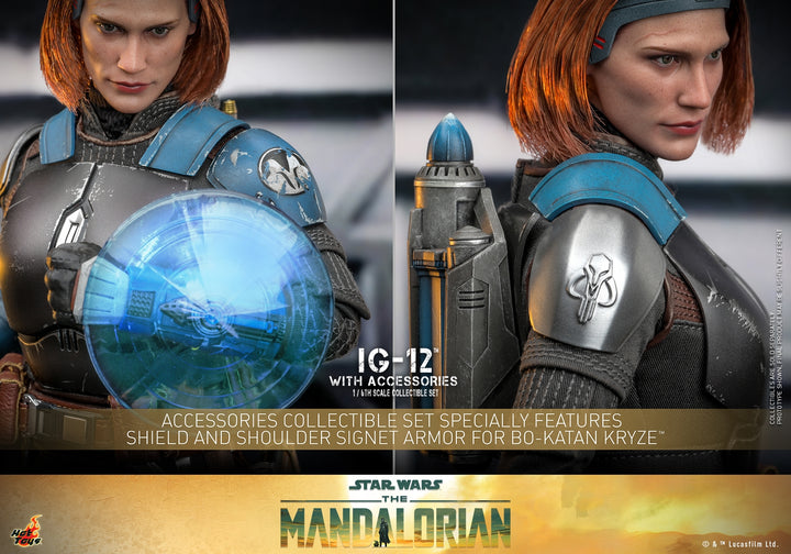 [Pre-Order] Hot Toys - TMS104 - Star Wars: The Mandalorian - 1/6th scale IG-12TM Collectible Figure