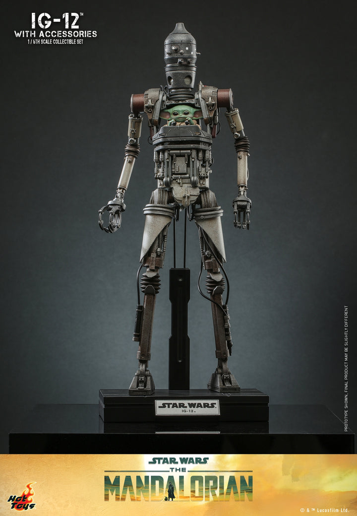 [Pre-Order] Hot Toys - TMS104 - Star Wars: The Mandalorian - 1/6th scale IG-12TM Collectible Figure