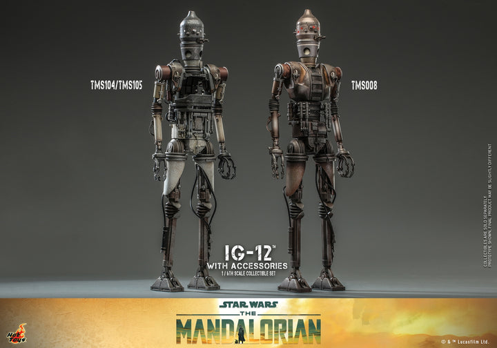 [Pre-Order] Hot Toys - TMS104 - Star Wars: The Mandalorian - 1/6th scale IG-12TM Collectible Figure