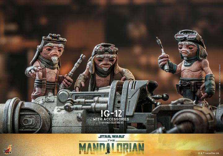 [Pre-Order] Hot Toys - TMS104 - Star Wars: The Mandalorian - 1/6th scale IG-12TM Collectible Figure