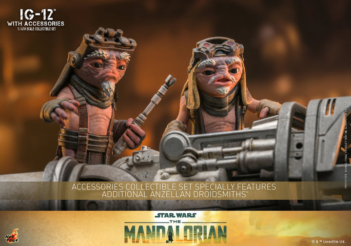 [Pre-Order] Hot Toys - TMS104 - Star Wars: The Mandalorian - 1/6th scale IG-12TM Collectible Figure