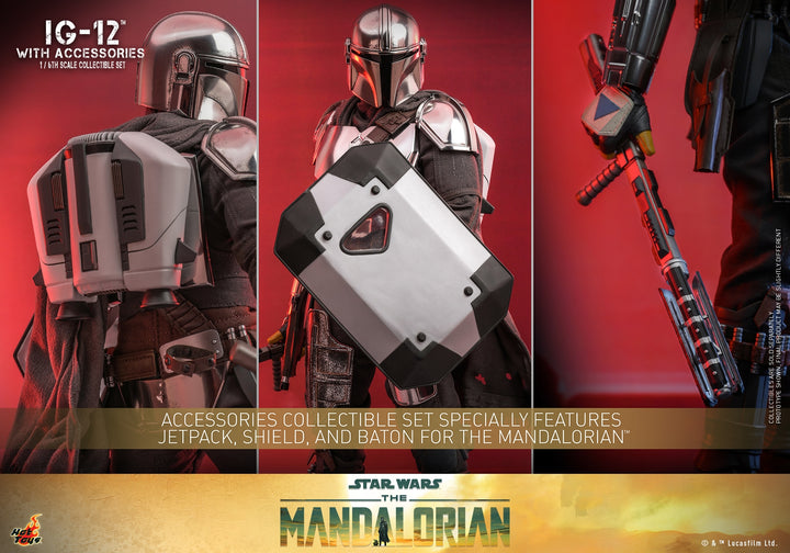 [Pre-Order] Hot Toys - TMS104 - Star Wars: The Mandalorian - 1/6th scale IG-12TM Collectible Figure