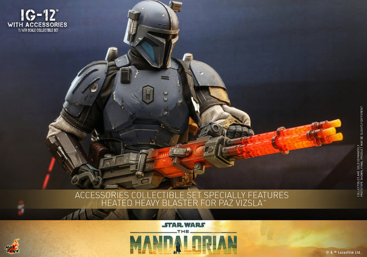 [Pre-Order] Hot Toys - TMS104 - Star Wars: The Mandalorian - 1/6th scale IG-12TM Collectible Figure