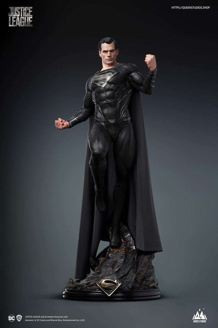 [Pre-Order] Queen Studios - SUPERMAN (HENRY CAVILL) BLACK SUIT 1/3 STATUE Regular Version