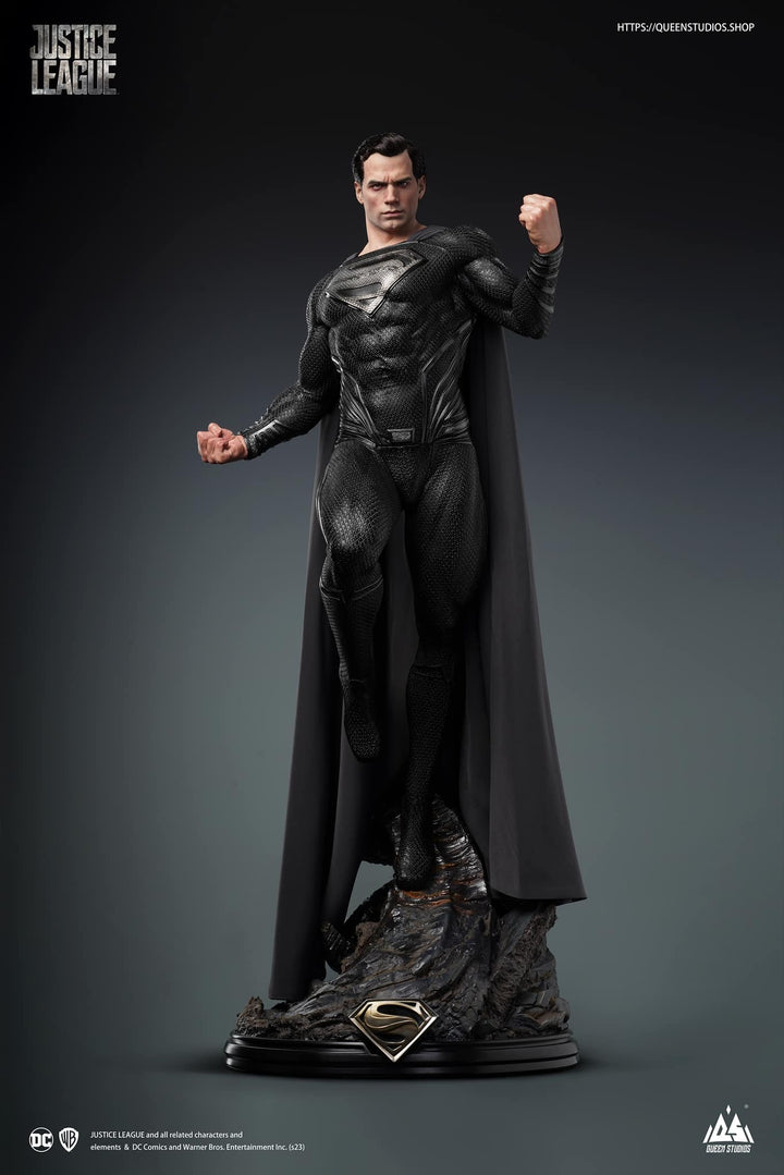 [Pre-Order] Queen Studios - SUPERMAN (HENRY CAVILL) BLACK SUIT 1/3 STATUE Regular Version