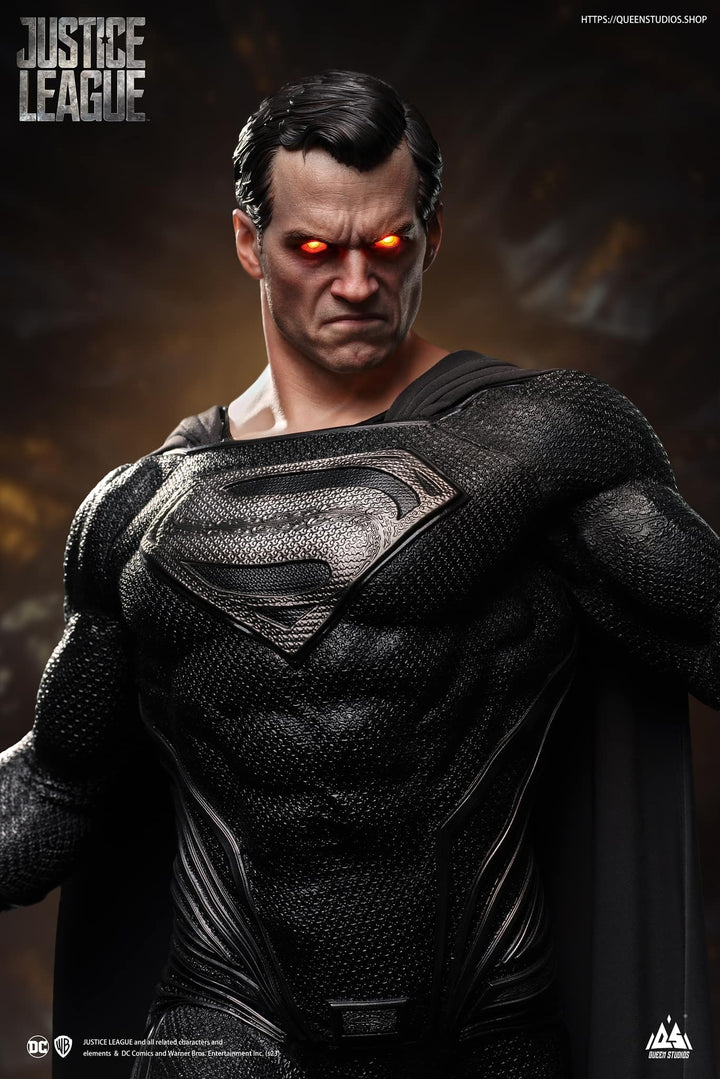 [Pre-Order] Queen Studios - SUPERMAN (HENRY CAVILL) BLACK SUIT 1/3 STATUE Regular Version