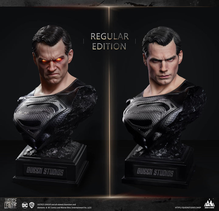 [Pre-Order] Queen Studios - SUPERMAN (HENRY CAVILL) BLACK SUIT 1/3 STATUE Regular Version