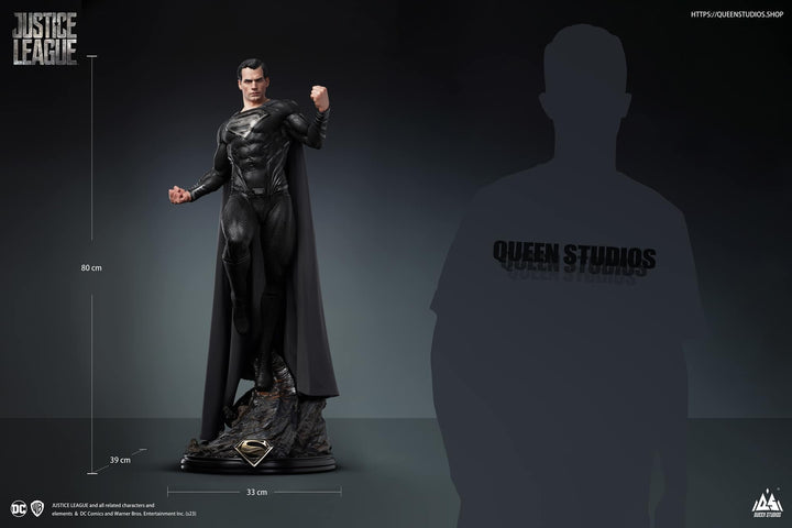 [Pre-Order] Queen Studios - SUPERMAN (HENRY CAVILL) BLACK SUIT 1/3 STATUE Regular Version