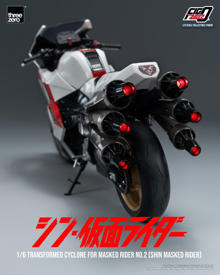 [Pre Order] Threezero - SHIN MASKED RIDER - FigZero 1/6 Transformed Cyclone for Masked Rider