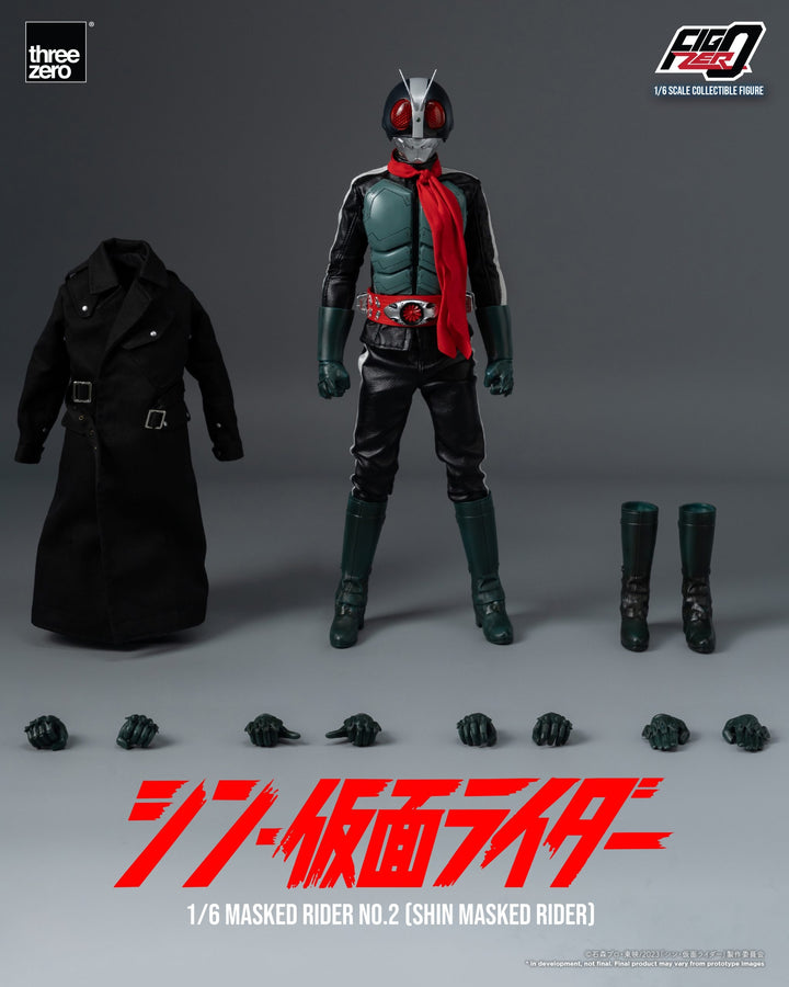 [Pre Order] Threezero - FigZero 1/6 Transformed Cyclone for Masked Rider No.2 (SHIN MASKED RIDER)