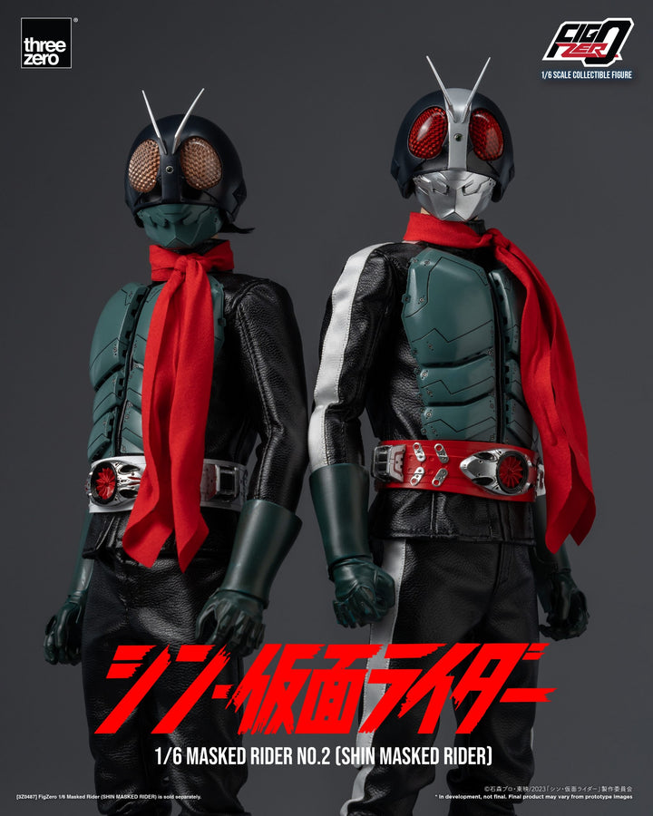 [Pre Order] Threezero - FigZero 1/6 Transformed Cyclone for Masked Rider No.2 (SHIN MASKED RIDER)